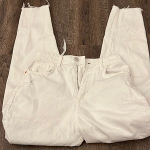 White Zara jeans